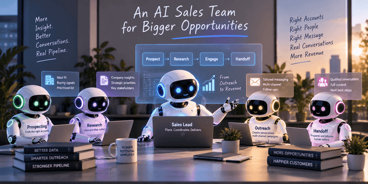 Stop Building an AI SDR. Build an AI Sales Team.